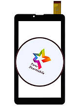 Сенсор (тачскрін) планшета Bravis NB725 (185*104) чорний