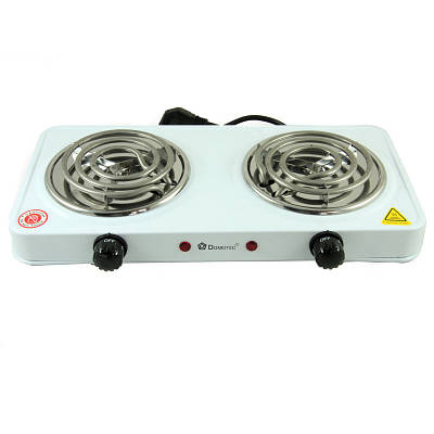 Електропліта Domotec MS 5802 Спіраль D1001 2 конфорки 153992