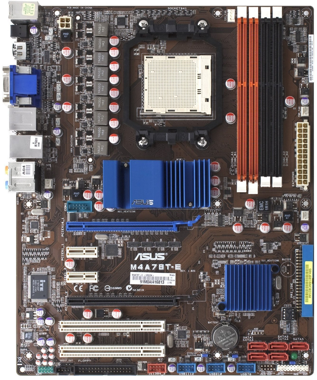 ТОПОВА Плата AMD sAM3 на DDR3 ! ASUS M4A78T-E SLI 140W ! з HDMI Розуміє АБСОЛЮТНО ВСІ 2-6 ЯДЕРНІ ПРОЦИ AM3