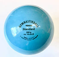 М'яч гімнастичний 300 гр. 16 см блакитний TOGU Німеччина