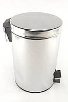 Відро для сміття А-Плюс неіржавке з педаллю 3 л 1297