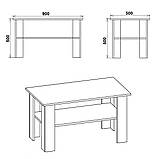 Стіл журнальний Мадрид 2 (Компаніт), фото 8