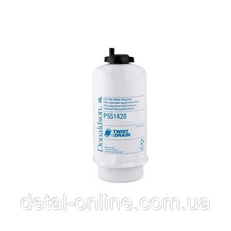 P551428 фільтр грубої очистки палива Donaldson (836862500/836859302/ RE62423/RE508633/P551430), MF34-40, JD