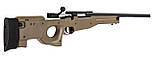 Іграшкова снайперська гвинтівка M96T, AWP на кульках, поворотний закрив, дитяча зброя, фото 3