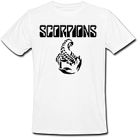 Футболка Scorpions - Logo (белая)