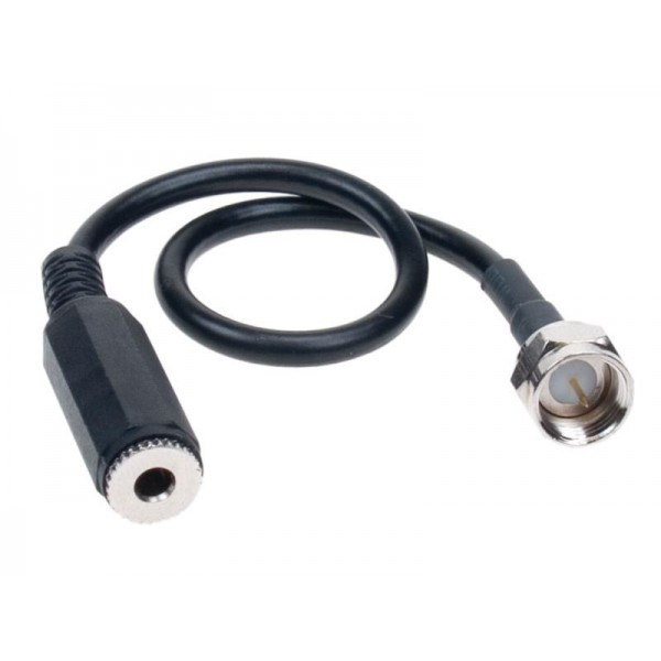 Антенний перехідник TV F-plug 3,5 мм jack ACV 15-7132020