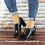Туфлі жіночі шкіряні, чорні V 1234, фото 2