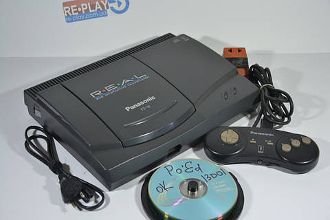 Panasonic FZ-10 インタラクティブマルチプレイヤー　REAL Игровая консоль Panasonic FZ-10 R.E.A.L. 3DO Interactive