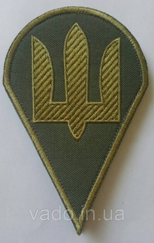 Шеврон ЗСУ - Нарукавний знак Десантно-штурмових військ (мм14, олива)