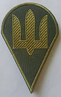 Шеврон ЗСУ - Нарукавний знак Десантно-штурмових військ (мм14, олива)