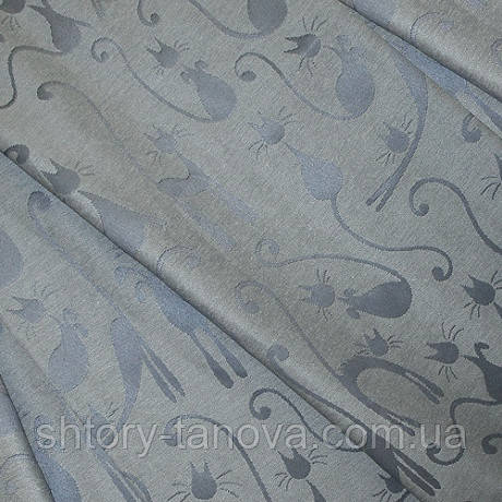 Скатертная акрил миро ангора т. сірий, фото 1