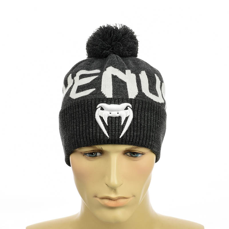 Молодіжна чоловіча шапка "Venum" сірий