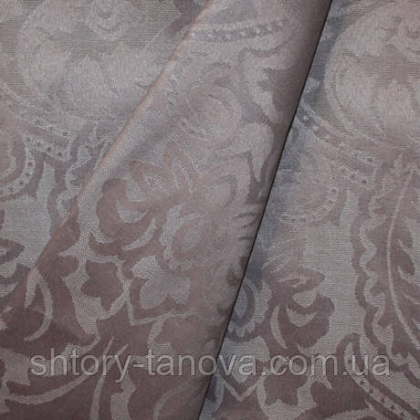 Тканини для скатертин з акрилом вензель сизий, фото 1