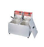 Фритюрниця чебуречница GoodFood EF4+4 електрична, фото 2