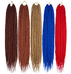 22 СЕ косички ЗІЗІ 60см. 100гр. Тон1 "Braid Hair"