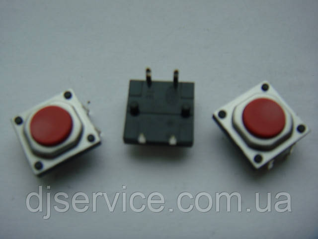 Кнопка тактова ALPS 12x12x4.3mm (типу OMRON B3F) для DMX пультів, Korg Monopoly, Polysix,Roland, JX, Jupiter,