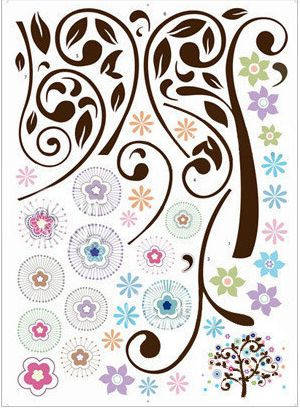 Дизайнерська наклейка Чарівне дерево, фото 2