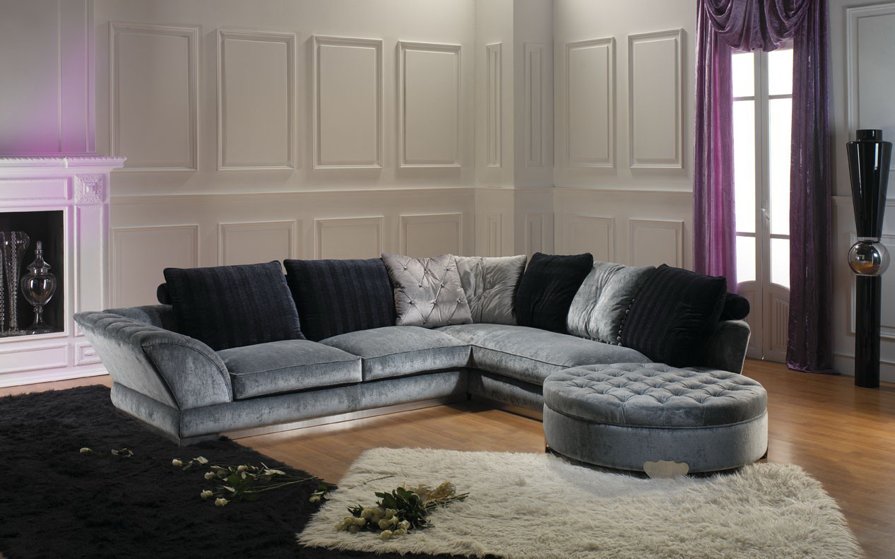 Диван кутовий великий розкішний Гламур (Іспанія)