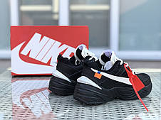 Підліткові кросівки Nike M2K Tekno,чорні з білим 45р, фото 3