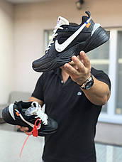 Підліткові кросівки Nike M2K Tekno,чорні з білим 45р, фото 3