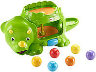 Детская развивающая игрушка Динозавр с шариками Фишер Прайс Fisher-Price Double Poppin' Dino DHW03