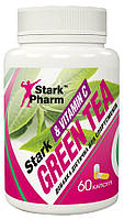 Жиросжигатель Stark Pharm - Green Tea + Vit C (60 капсул)