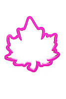 Вирубка для імбирних пряників і печива Кленовий лист 12 см