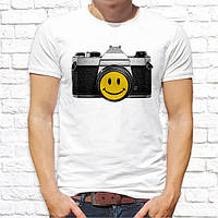 Чоловіча футболка з принтом "Фотоапарат" Push IT