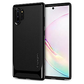 Чохол Spigen для Samsung Note 10 Plus / 10 Plus 5G Plus Neo Hybrid, Midnight Black