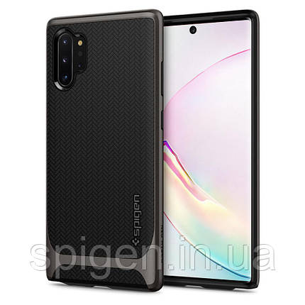 Чохол Spigen для Samsung Note 10 Plus / 10 Plus 5G Plus Neo Hybrid, Gunmetal, фото 1