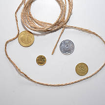 Шпагат джутовий 300 г, 2 мм, 3 нитки, фото 4