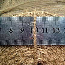 Шпагат джутовий 150 г, 2.5 мм, 3 нитки, фото 4