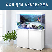 Наклейка з рибами і морською флорою для акваріума 60х100 см, фото 4