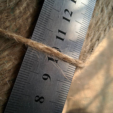 Шпагат джутовий 300 г, 3 мм, 2 нитки, фото 2