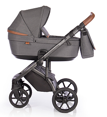 Дитяча універсальна коляска 2 в 1 Roan Bloom Black dots (Роан Блум, Польща)