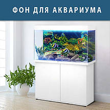 Морський світ під водою на наклейці для акваріума 40х65 см (650х400), фото 3
