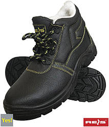 Черевики робочі утеплені з металевим підноском REIS (RAW-POL) Польща (спецвзуття) BRYES-TO-S1