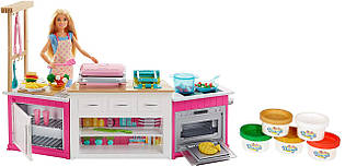 Набір лялька Барбі кухня готовий разом Barbie Ultimate Kitchen