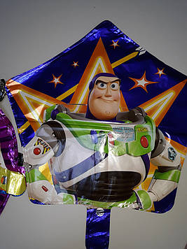 Повітряна куля фольгований у формі зірки з малюнком герой мультфільму "Історії іграшок"