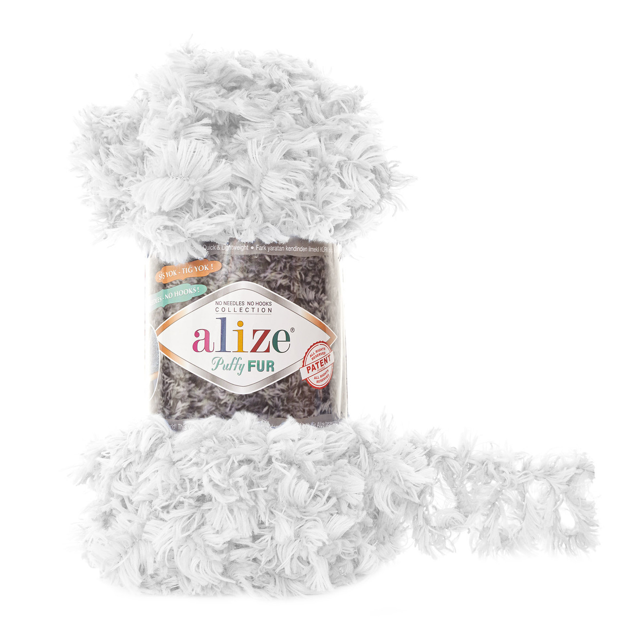 Alize Puffy Fur 6100 білий