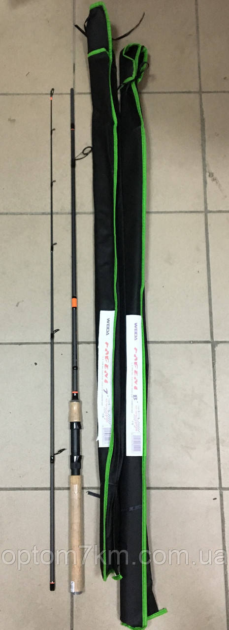 Спиннинг Weida Pageni 2,4m, тест 10-40g