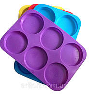 Форма силіконова для випікання булочок, бургерів