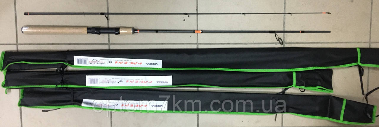 Спінінг Weida Pageni 2.1 m, тест 3-12g