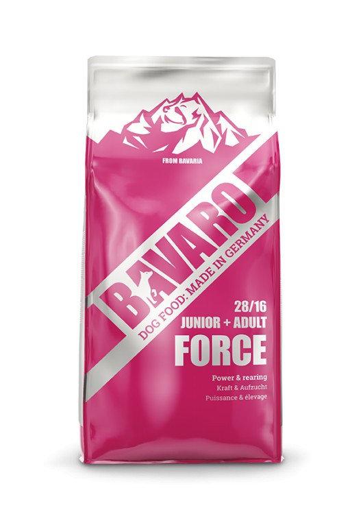Корм Bavaro Force 28/16 (для дорослих робітників собак і цуценят) 18 кг