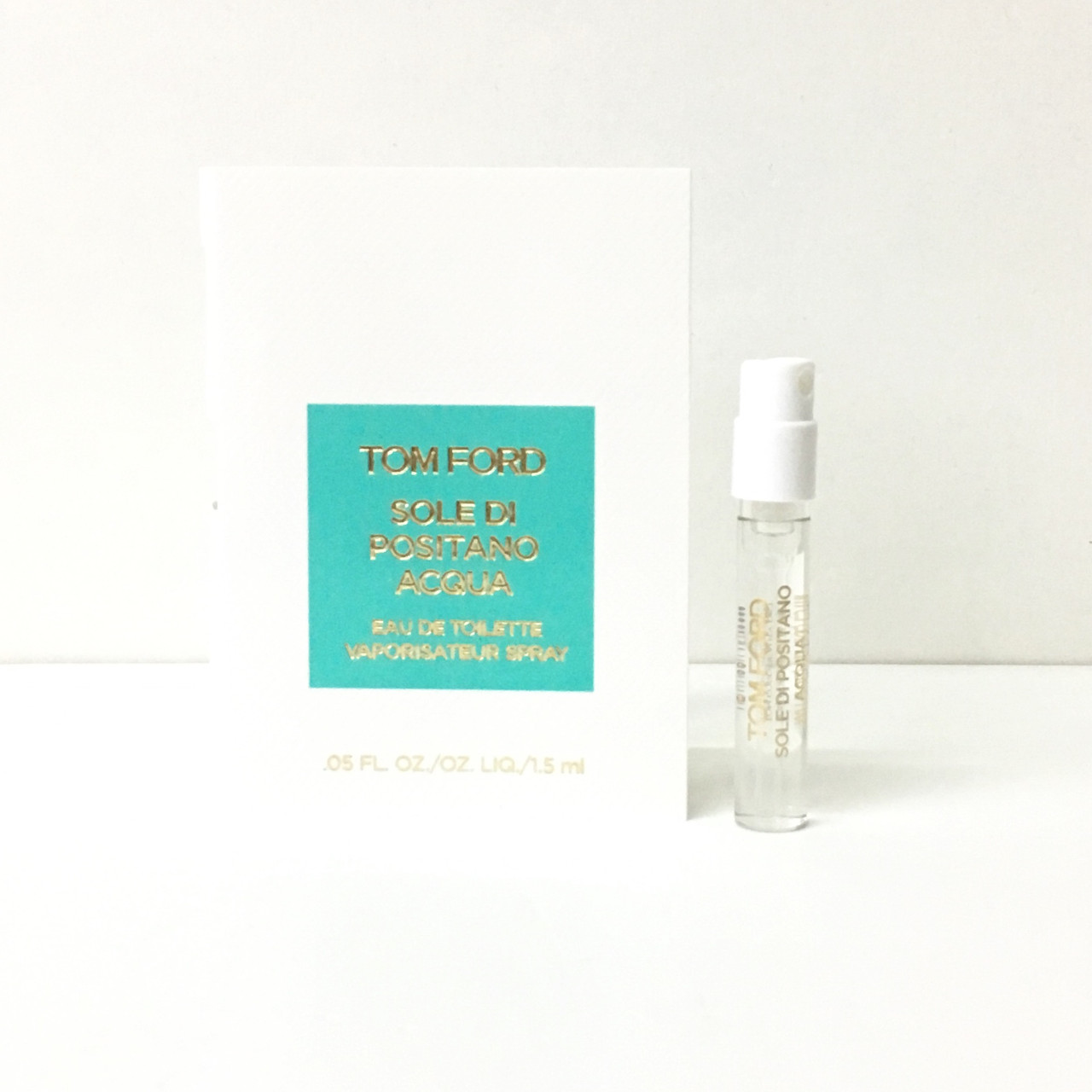 Нішева туалетна вода Tom Ford Sole Di Positano Acqua 1.5ml пробник оригінал, фужерний зелений аромат, фото 1