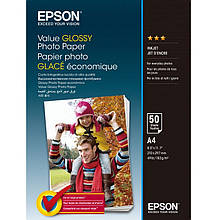 Фотопапір Epson глянцевий 183г/м кв, А4, 50л (C13S400036)