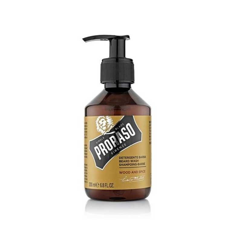 Шампунь для бороди Proraso Wood&Spice Beard Shampoo 200мл