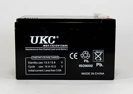 Акумулятор АКУМУЛЯТОР 12В 12A UKC акумуляторна батарея 150х95х93 мм