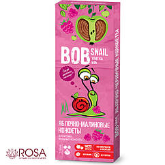 Натуральні цукерки Равлик Боб Яблуко-Малина, 30 грамів (ТМ Bob Snail, Україна)