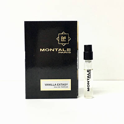 Нішева парфумована вода Montale Vanilla Extasy 2ml пробник оригінал, стійкий шлейфовий ванільний аромат